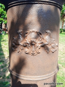 Чавунна пічка h104cm
